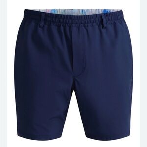 Birdie Bound Men's Navy Blue Active Shorts Small